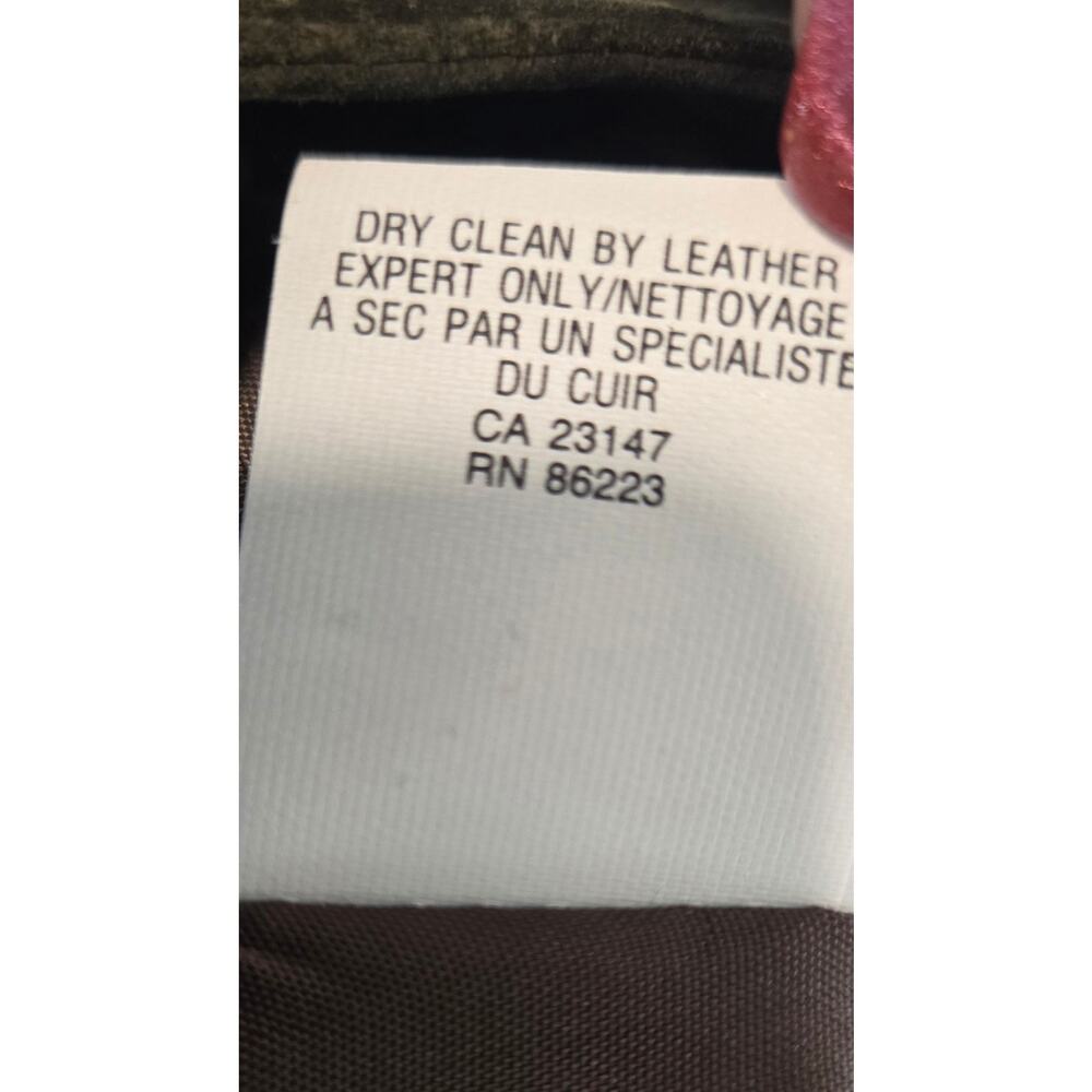 Talbots Forest Green Suede Leather Shorts Size 8 High Rise Pleated USA Made - Picture 9 of 9